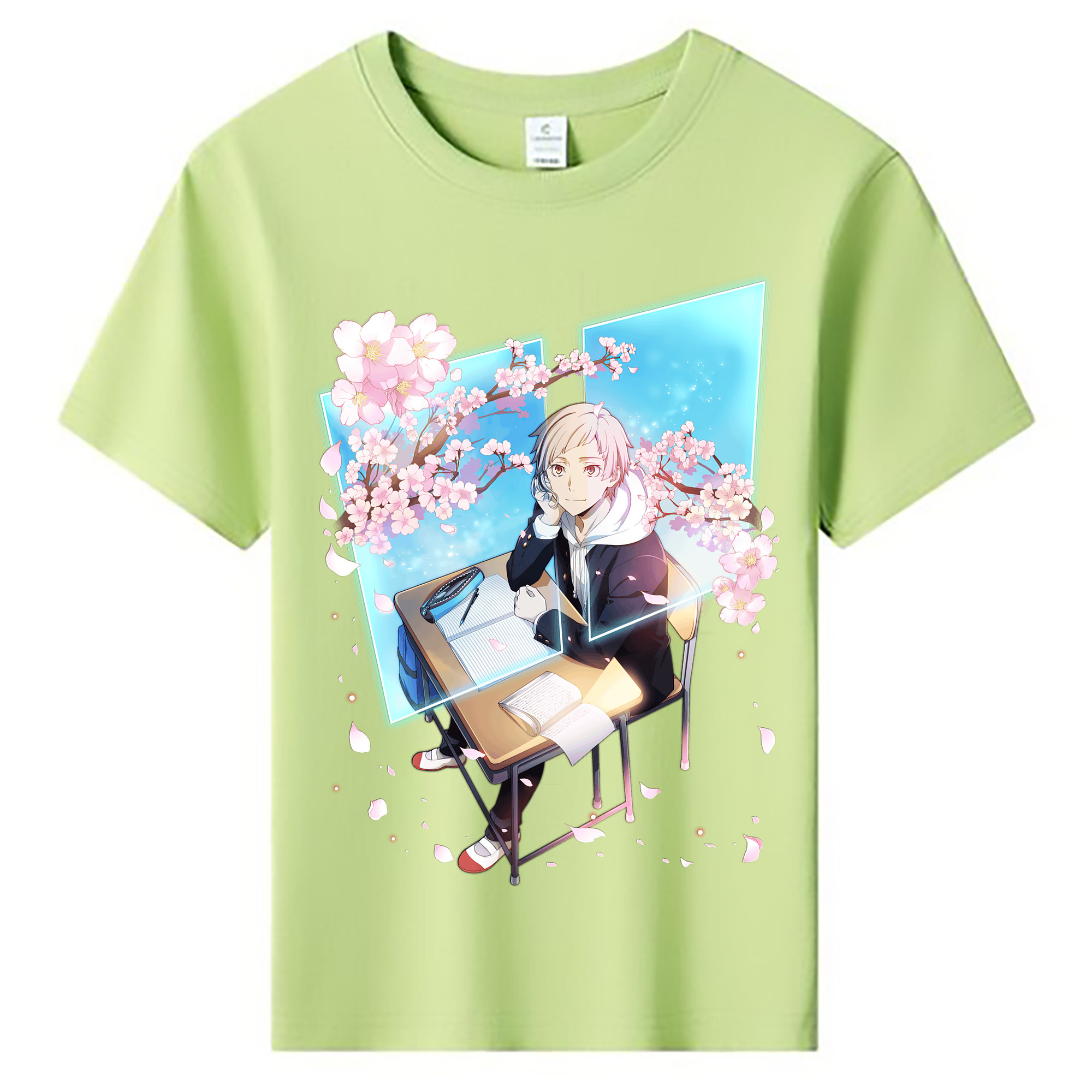 （画像用） 文豪ストレイドッグス Bungo Stray Dogs 綿100％キッズTシャツ（フロントプリント）